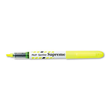 Pilot® Spotliter Supreme Highlighter, Fluorescent Orange Ink, Chisel Tip, Orange-white Barrel freeshipping - TVN Wholesale